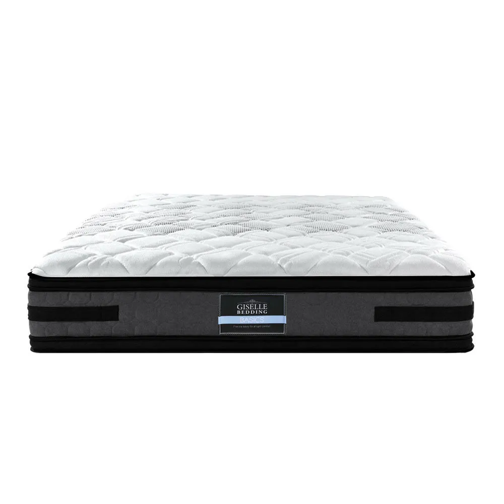 Alva 36cm Thick Euro Top Cool Gel Pocket Spring Mattress - Double