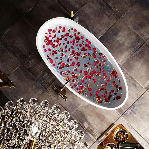 BelBagno Aveo Freestanding Bath 1700mm - White