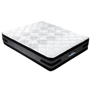Giselle Bedding Luna Euro Top Cool Gel Pocket Spring Mattress 36cm Thick - Queen