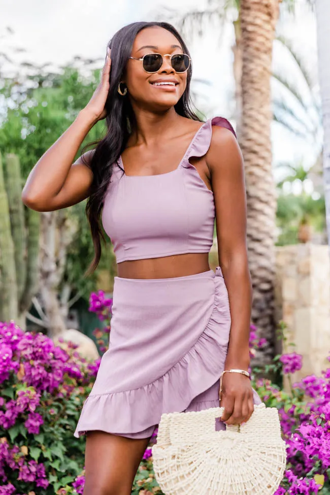 Meant To Be Two Piece Mauve Set FINAL SALE
